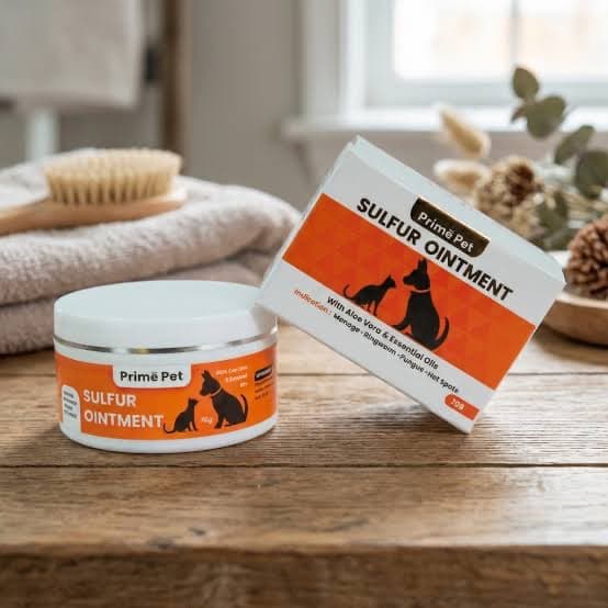 Prime Pet Sulfur Ointment for Dogs & Cats thumbnail 1